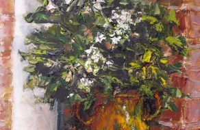 garden-flowerpot-orange